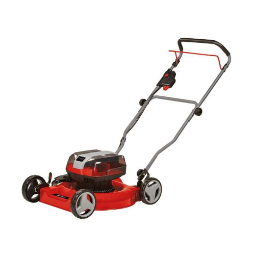 Газонокосарка акумуляторна Einhell PXC GE-CM 36/48 Li M 36В(18+18) 48см без травозбірника 30-75мм 16.9кг