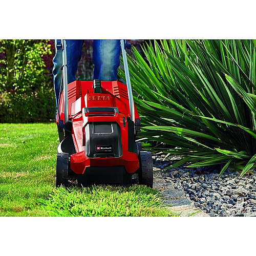 Газонокосарка акумуляторна Einhell PXC GE-CM 18/32 Li 18В 32см 25л 30-70мм 8.5кг без АКБ та ЗП