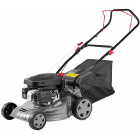 Газонокосилка бензиновая GRAPHITE 1.8л.с. 40см 45л 25-65мм 19.5кг