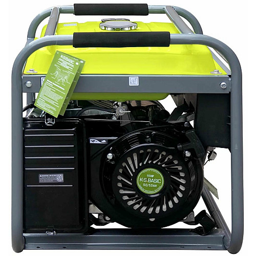 Бензиновый генератор Konner&Sohnen Basic KSB 70C, 230В, 5-5.5кВт, ручной стартер, 66.6кг