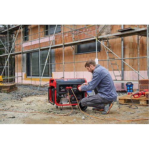 Бензиновый генератор Einhell TC-PG 8000 230В/400В, 3.3/8.0кВт, электростартер, AVR 25л, 96.74кг