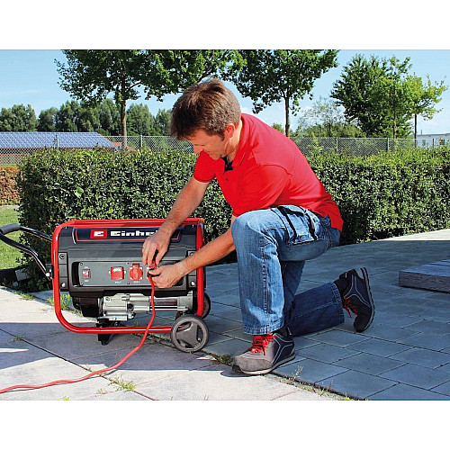 Генератор бензиновий Einhell TC-PG 35/E5, 230В, 2.6/3.1кВт, ручний стартер, 41.2кг