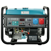 Генератор бензиновий Konner&Sohnen KS 10000E 1/3, 230/400В, 7.5/8кВт, 3Фази, електростартер, 88кг
