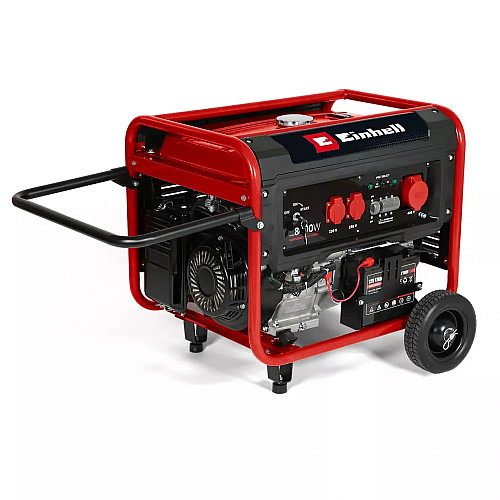 Бензиновый генератор Einhell TC-PG 8000 230В/400В, 3.3/8.0кВт, электростартер, AVR 25л, 96.74кг