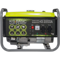 Генератор бензиновий Konner&Sohnen KSB 2200A, 230В, 2.0 кВт, ручний стартер, 33.2кг