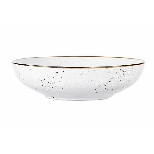 Тарелка суповая ARDESTO Bagheria Bright white, 20см, керамика, белый