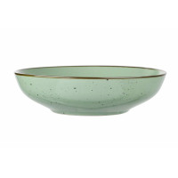 Тарілка супова ARDESTO Bagheria Pastel green, 20см, кераміка, зелений