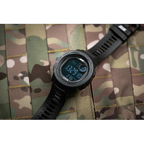 Тактичний годинник 2E Delta X Black з компасом та крокоміром