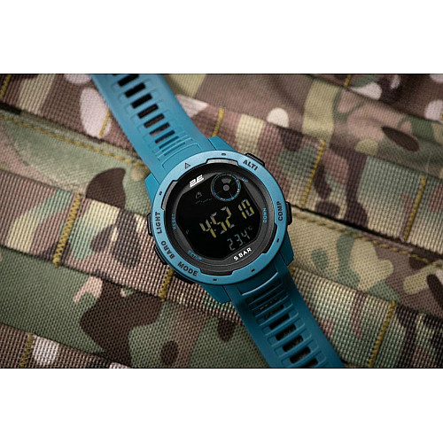 Тактичний годинник 2E Delta X Blue з компасом та крокоміром