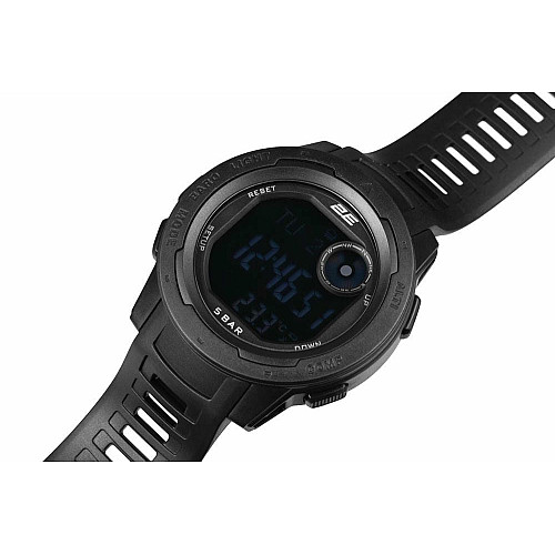 Тактичний годинник 2E Delta X Black з компасом та крокоміром