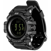 Тактичний годинник 2E Armor GT Black з компасом та крокоміром