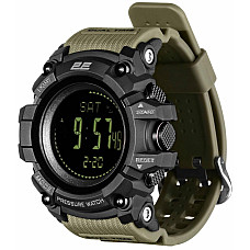 Тактичний годинник 2E Armor GT Army Green з компасом та крокоміром