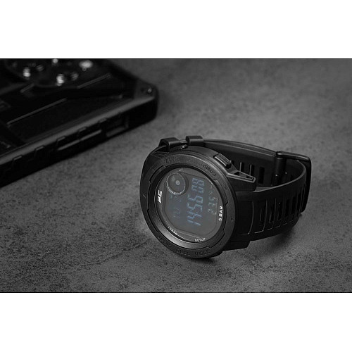 Тактичний годинник 2E Delta X Black з компасом та крокоміром