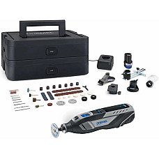 Шліфмашина шліфувально-гравірувальна акумуляторна Dremel 8250-5/65 12В 2х2А·год 5000-30000об/хв ЗП кейс 0.59кг