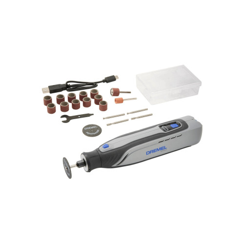 Шліфмашина шліфувально-гравірувальна Dremel 8150-20 7.2В 1х2А·год 5000-30000об/хв LED-світло ЗП 0.43кг