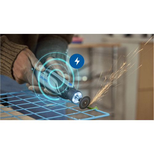 Шліфмашина шліфувально-гравірувальна Dremel 8150-20 7.2В 1х2А·год 5000-30000об/хв LED-світло ЗП 0.43кг