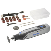 Шліфмашина шліфувально-гравірувальна Dremel 8150-20 7.2В 1х2А·год 5000-30000об/хв LED-світло ЗП 0.43кг