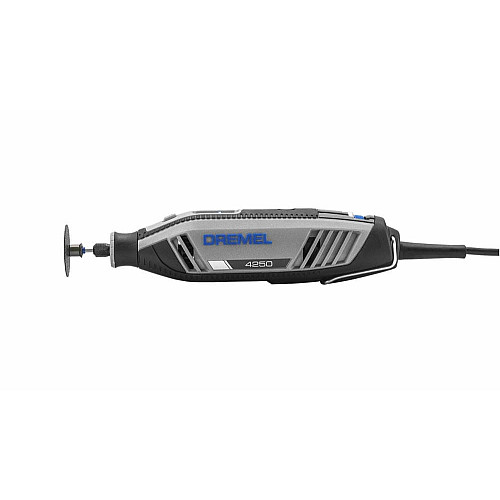 Шліфмашина шліфувально-гравірувальна Dremel 4250 6-128 Platinum+ 175В 5000-35000об/хв 128 насадок + 6 приставок 3.78кг