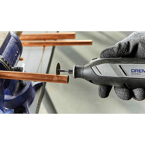 Шліфмашина шліфувально-гравірувальна акумуляторна Dremel 8240-3/45 12В 1х2А·год 5000-35000об/хв 45 аксесуарів ЗП 0.66кг
