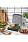 Гриль George Foreman прижимной Immersa Medium, 1300Вт, темп. режимов-1, съемные пластины, металл, пластик, черный