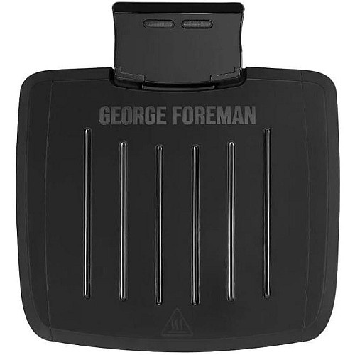 Гриль George Foreman прижимной Immersa Small, 1100Вт, темп. режимов-1, съемные пластины, металл, пластик, черный