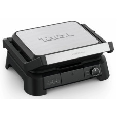 Гриль Tefal прижимний SuperGrill 4in1 2000Вт, темп. режимів-3, з`ємні пластини, метал