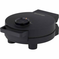 Мини-гриль Gorenje 1000Вт, алюминий, пластина д/вафель, корпус-металл, черный