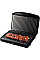 Гриль George Foreman прижимний Fit Grill Large 2400Вт, темп. режимів-1, пластик, чорний