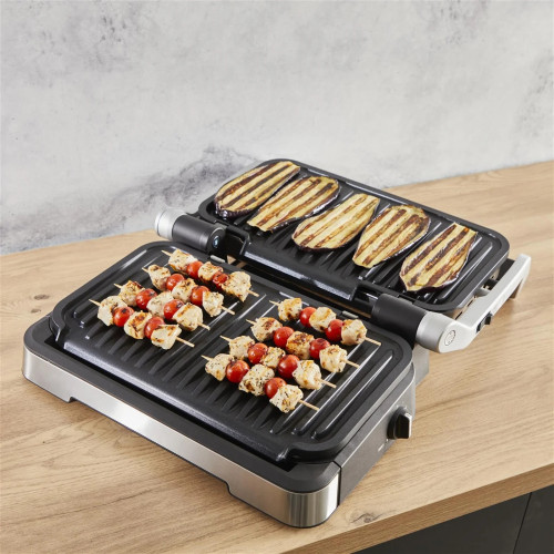 Гриль Tefal прижимний OptiGrill 4in1 XL 2200Вт, темп. режимів-4, з`ємні пластини, форма для випічки, метал