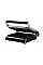 Гриль ARDESTO прижимной 2000Вт, темп. режимов-6, съемные пластины, раскрытие на 180°, серебристый