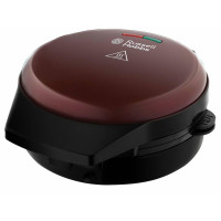 Мультимейкер Russell Hobbs Fiesta 950Вт, алюминий, 3 пластины, корпус-нержав.сталь/пластик, бордо