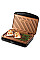 Гриль George Foreman притискний Fit Grill Copper Medium 1630Вт, темп. режимів-1, пластик, чорний