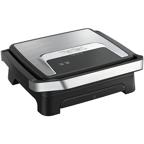 Гриль Tefal прижимний Inicio Classic 2000Вт, темп. режимів-1, метал, чорний