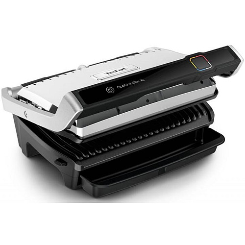 Гриль Tefal прижимной OptiGrill Elite XL 2200Вт, темп. режимов-16, съемные пластины, металл