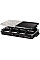 Гриль Russell Hobbs раклетниця Multi Raclette 3in1, 1400Вт, 8 сковорідок, нерж.сталь, чорний