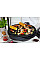 Гриль Russell Hobbs барбекю Indoor Outdoor 2400Вт, темп. режимов-5, диаметр-43.5см, съемные пластины, металл, черный