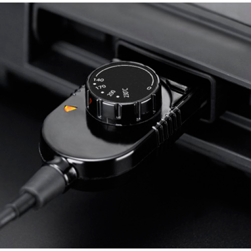 Гриль Russell Hobbs барбекю Fiesta 1500Вт, темп. режимів-5, з`ємні пластини, пластик, чорний