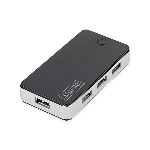 Хаб DIGITUS USB-A > 7хUSB-А, активный
