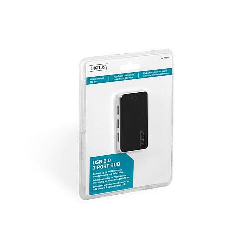 Хаб DIGITUS USB-A > 7хUSB-А, активный