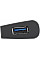 Хаб Trust Halyx 7-IN-1 USB-A > 7xUSB-А 3.2, Алюміній, 0.8м, чорний