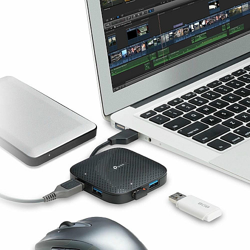 USB TP-LINK UH400 USB-A > 4xUSB3.0
