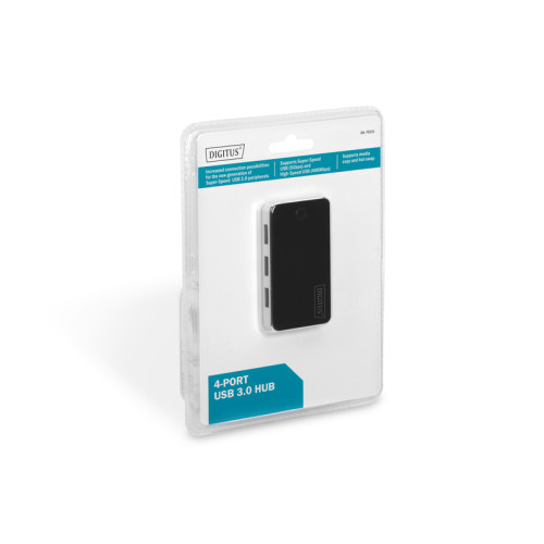 Хаб DIGITUS USB-A > 4хUSB-А, активний