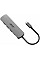 Хаб Acer 5in1 USB-С > 3xUSB-A3.0/HDMI/USB-C, 0.15м, сірий