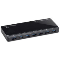 Хаб USB TP-LINK UH720 USB-A > 7xUSB3.0/2xUSB3.0 (Швидка зарядка)