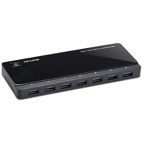 Хаб USB TP-LINK UH720 USB-A > 7xUSB3.0/2xUSB3.0 (Быстрая зарядка)