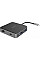 Хаб Acer USB-С > HDMI/DP/2xUSB-A3.2/USB-C/RJ45/mini-jack, 0.15м, чорний