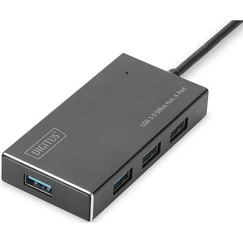 Хаб DIGITUS USB-A > 4хUSB-А, активный