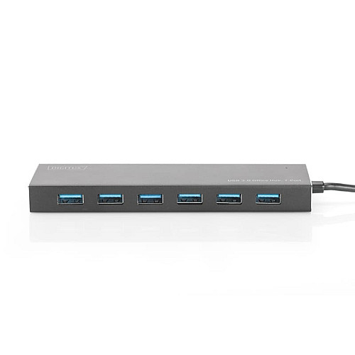Хаб DIGITUS USB-A > 7хUSB-А, активный