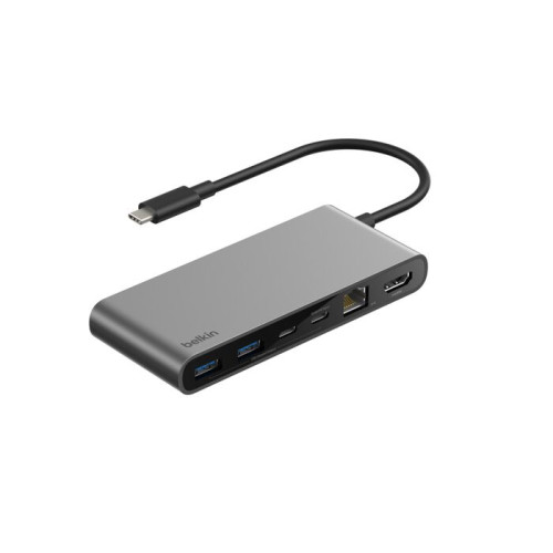Хаб Belkin USB-C 8в1 Ethernet Multiport Dock