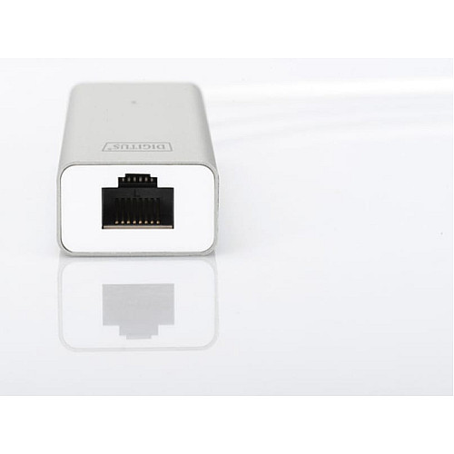 Хаб DIGITUS USB-A > 3xUSB-A/RJ45